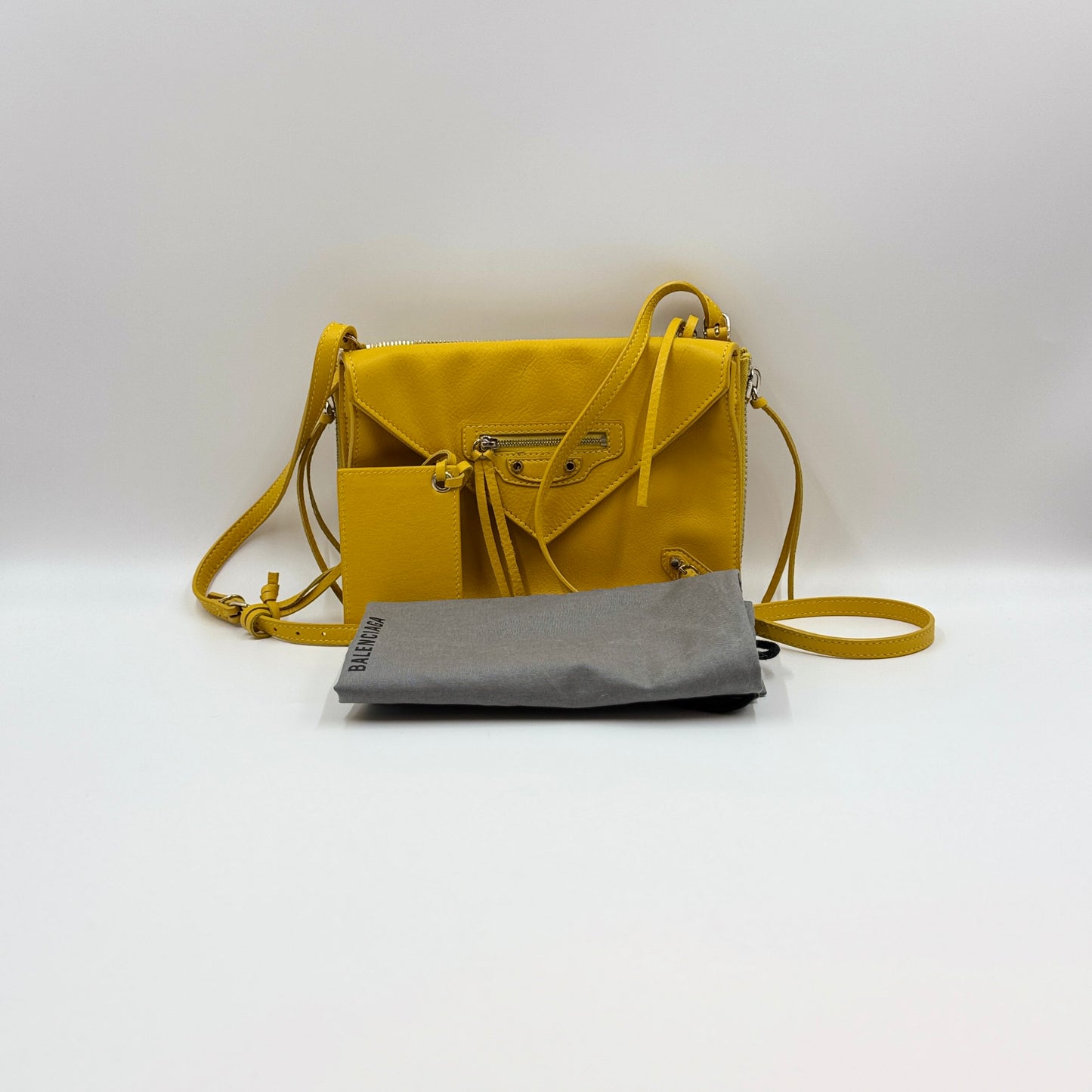 Papier Triple Zip Around Crossbody Bag Leather XS