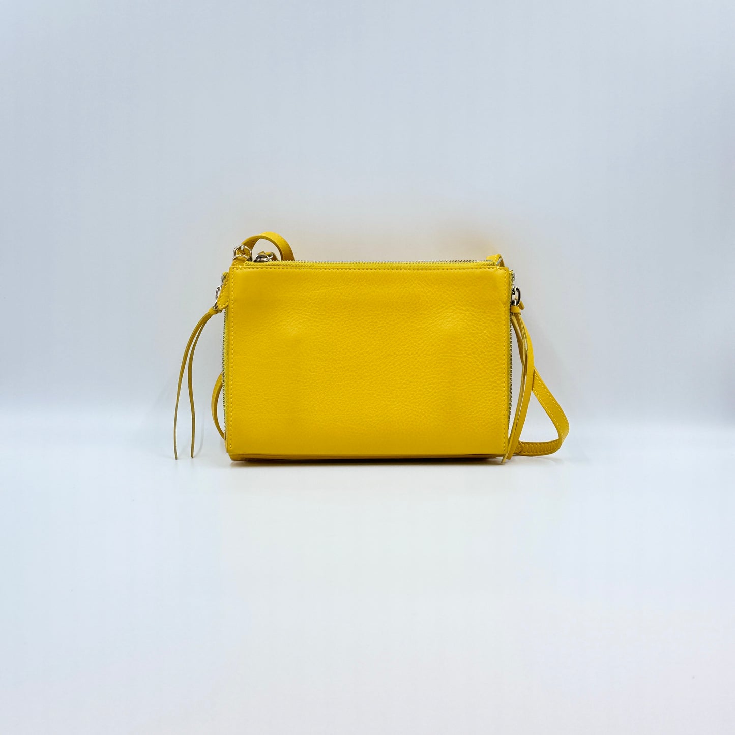 Papier Triple Zip Around Crossbody Bag Leather XS