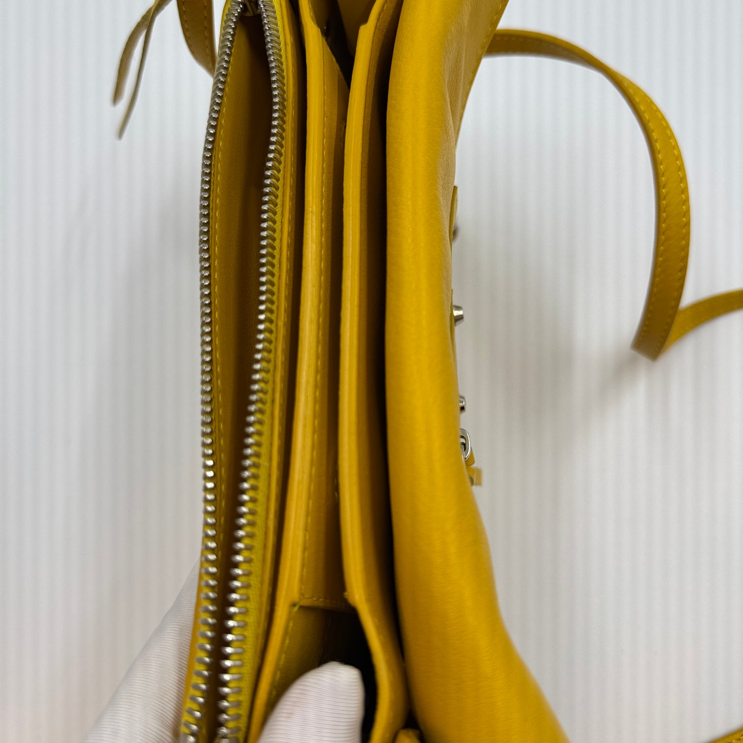 Papier Triple Zip Around Crossbody Bag Leather XS