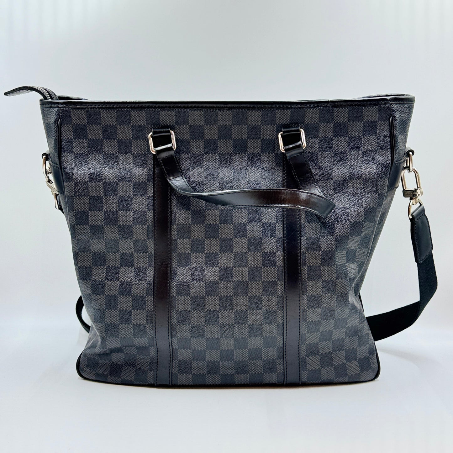 Tadao Damier Graphite Canvas Tote