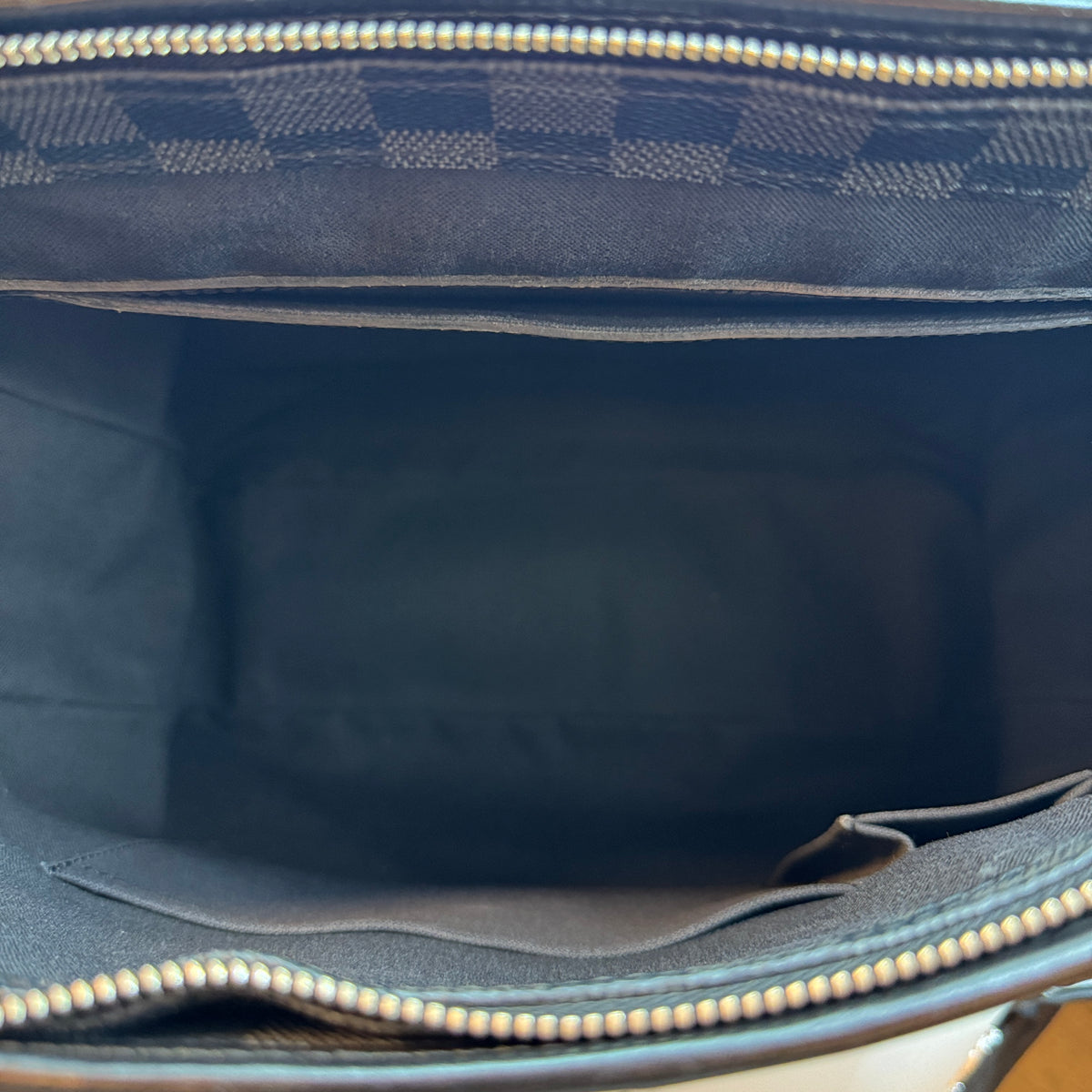 Louis Vuitton Tadao Damier Graphite Canvas Tote — view 7 of 8 Tadao Damier Graphite Canvas Tote, view 7 of 8