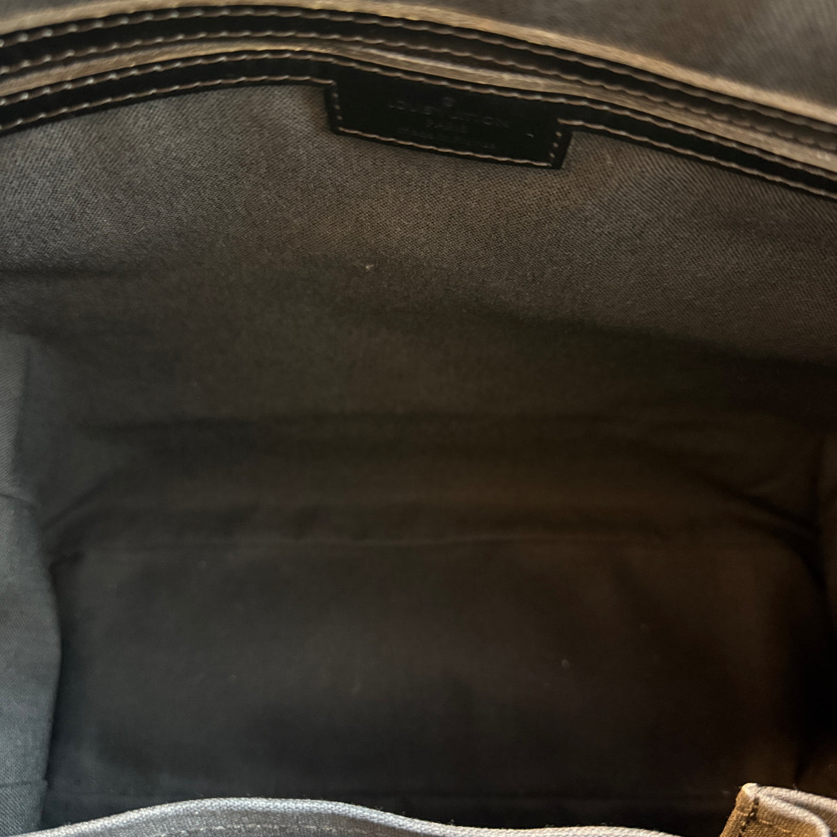 Louis Vuitton Tadao Damier Graphite Canvas Tote — view 6 of 8 Tadao Damier Graphite Canvas Tote, view 6 of 8