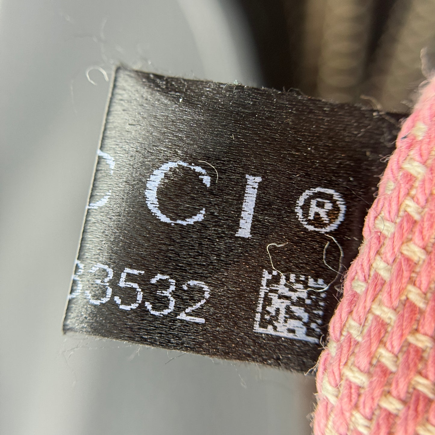 Calfskin Medium Bamboo Daily Shopper Black