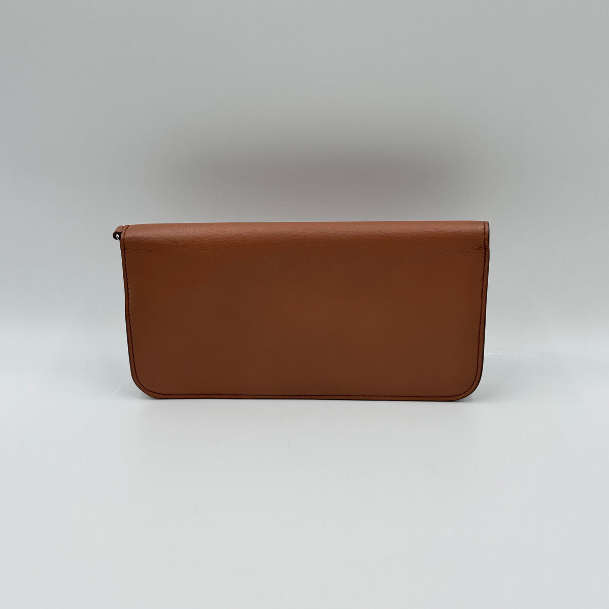 Dior Brown Leather Long Wallet