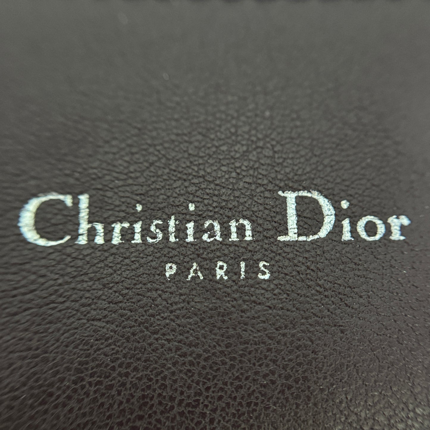 Brown Leather Long Wallet