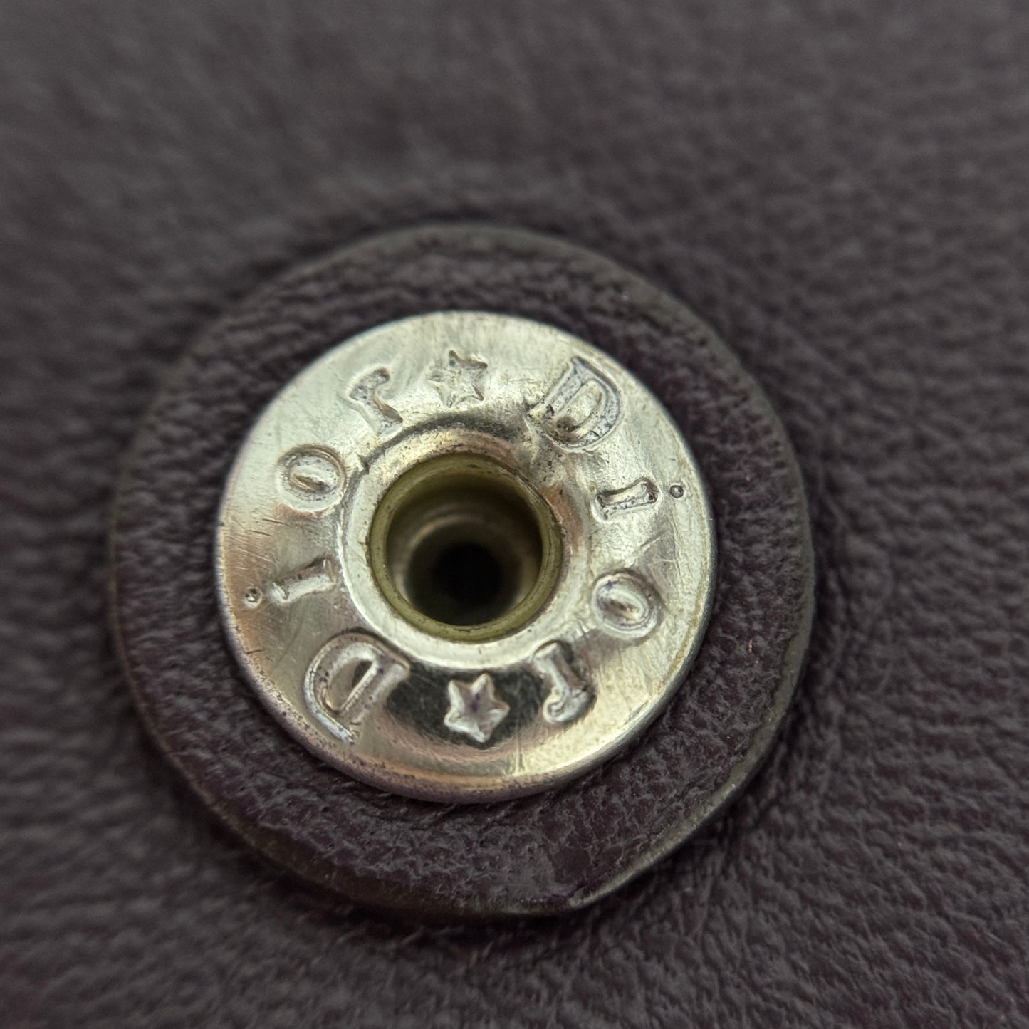 Brown Leather Long Wallet