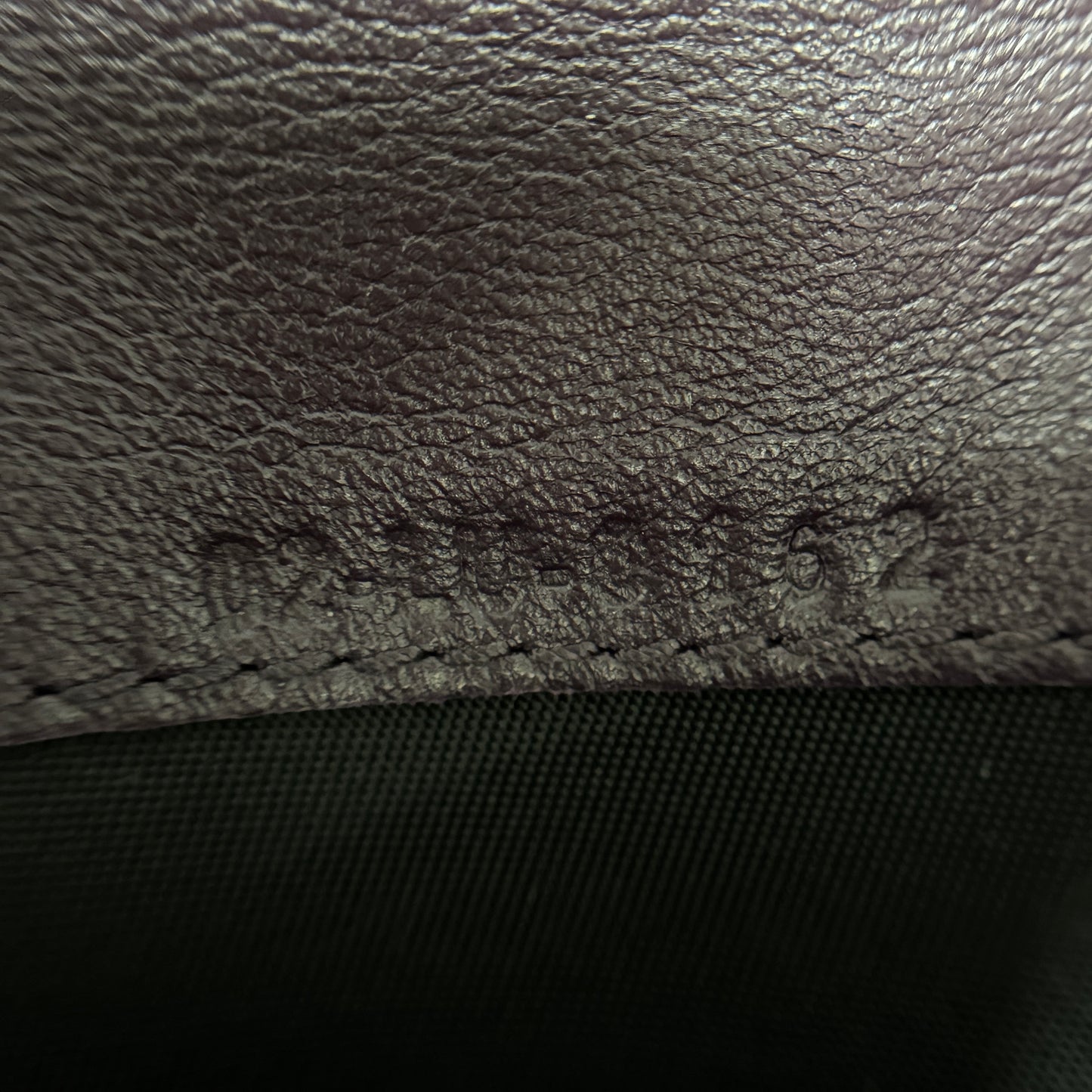 Brown Leather Long Wallet