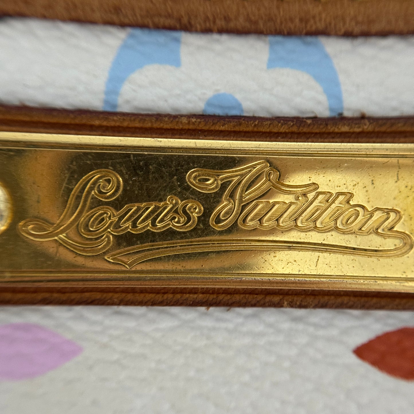 Monogram Multicolore Milla Clutch MM White