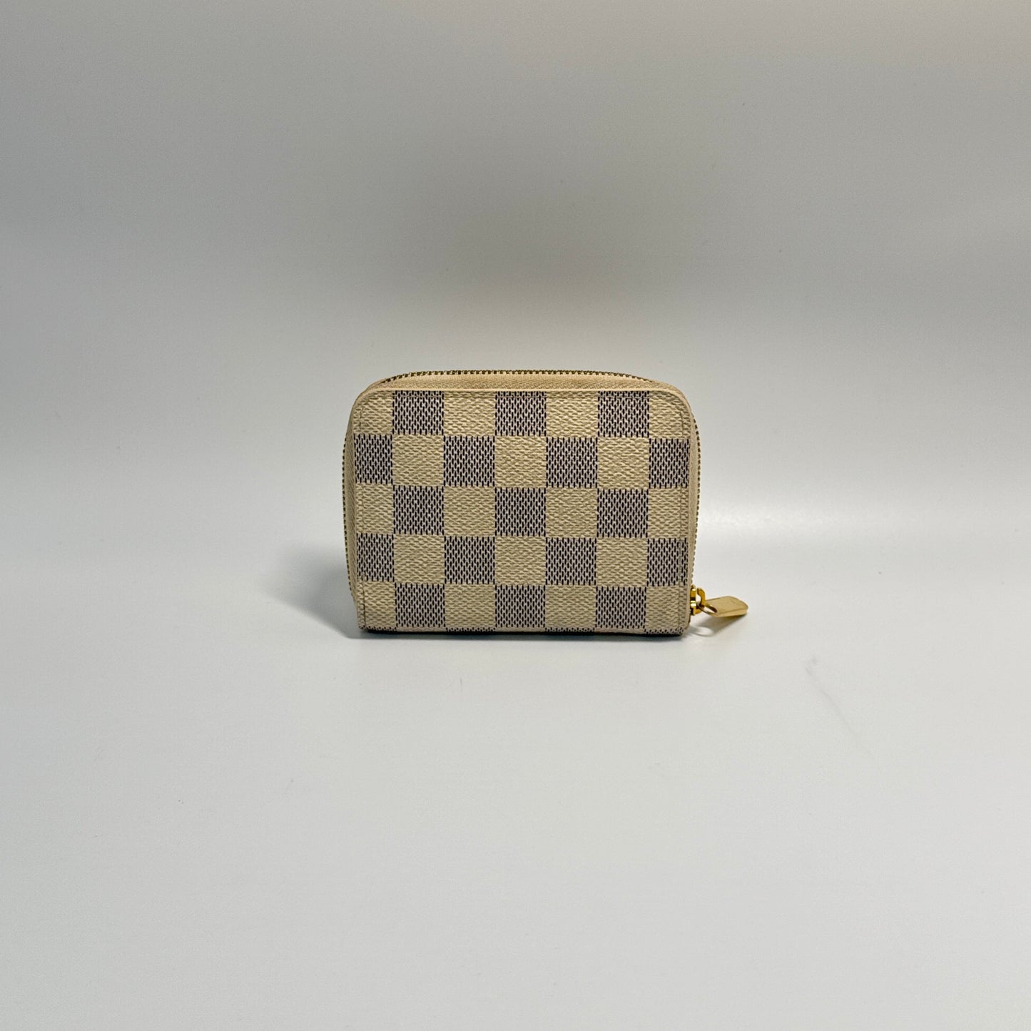 Damier Azur Pattern Zippy Coin Purse