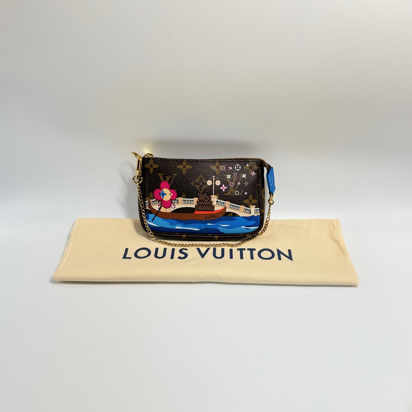 Monogram Vivienne Mini Pochette Brown