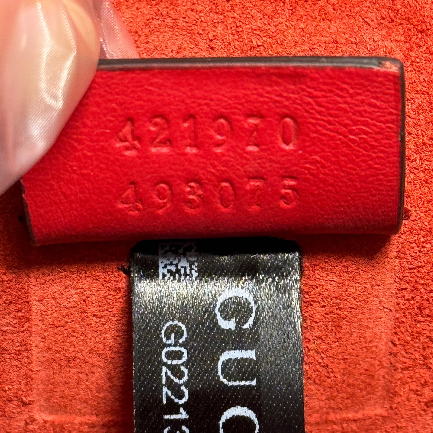 Mini Dionysus Shoulder Bag Red Beige