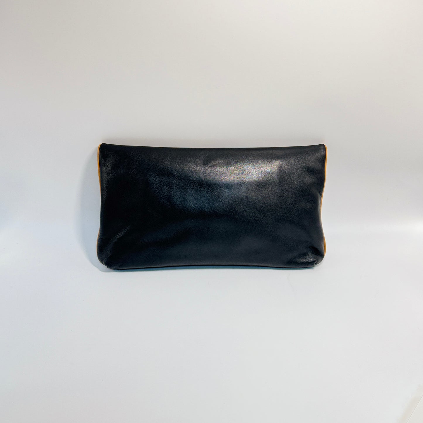 Triomphe Leather Clutch Handbag