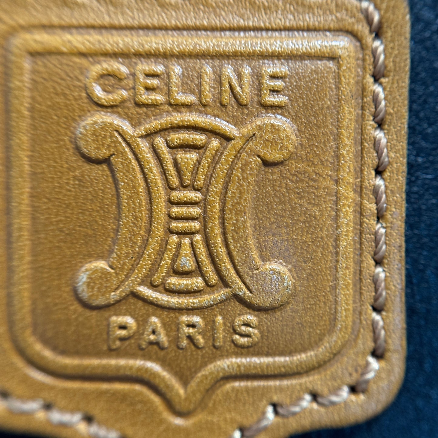 Triomphe Leather Clutch Handbag