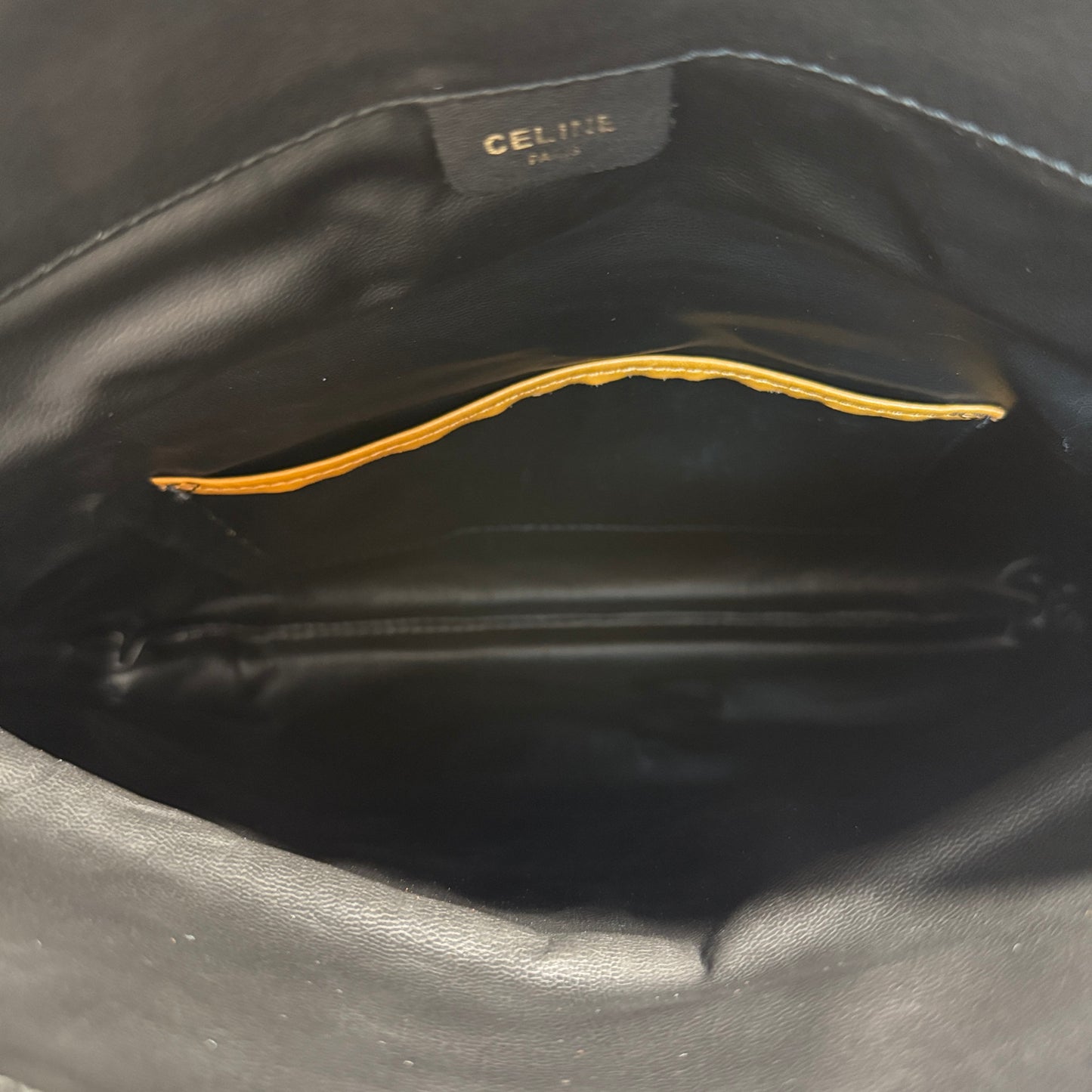 Triomphe Leather Clutch Handbag