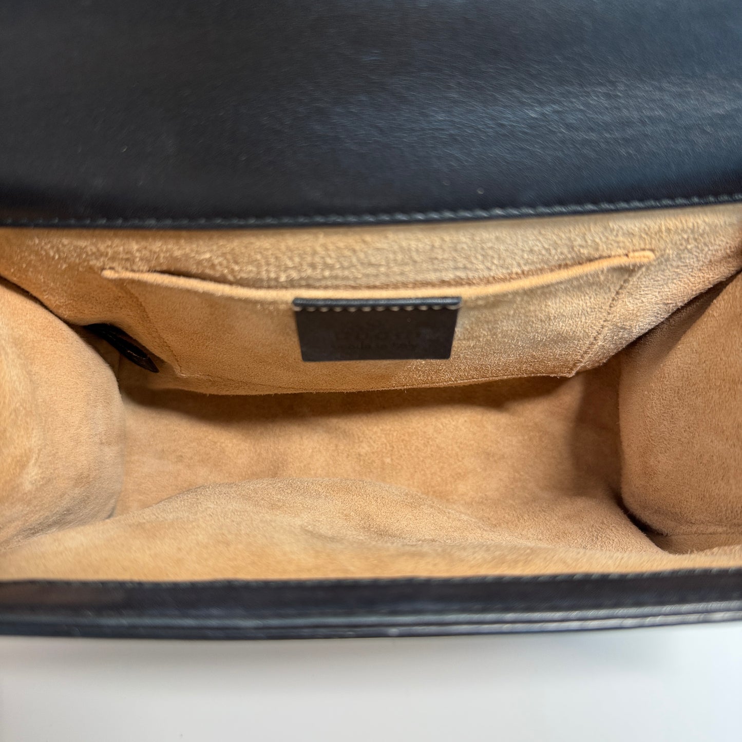 Pearly Padlock Shoulder Bag Studded Leather Small