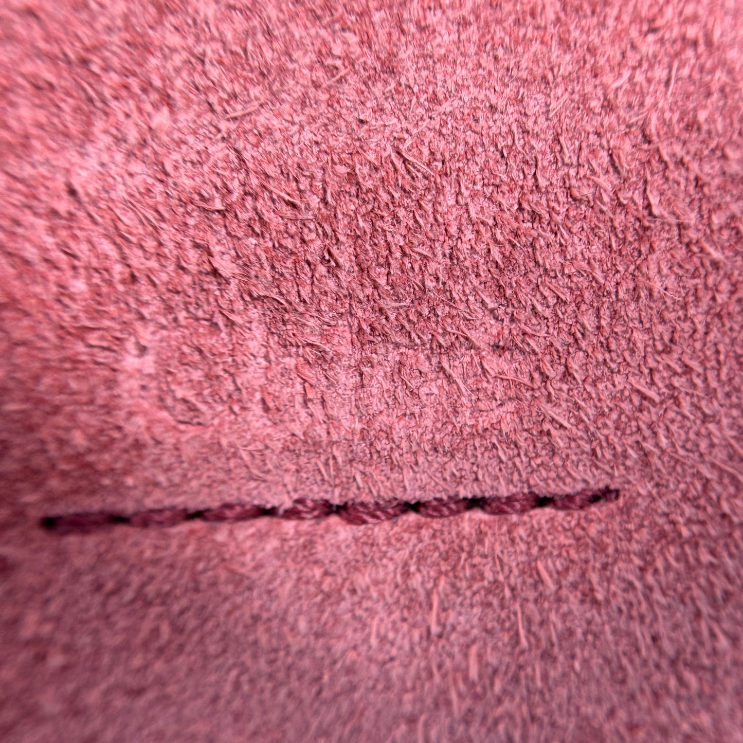 Suede Calfskin Mini Faye Bracelet Bag