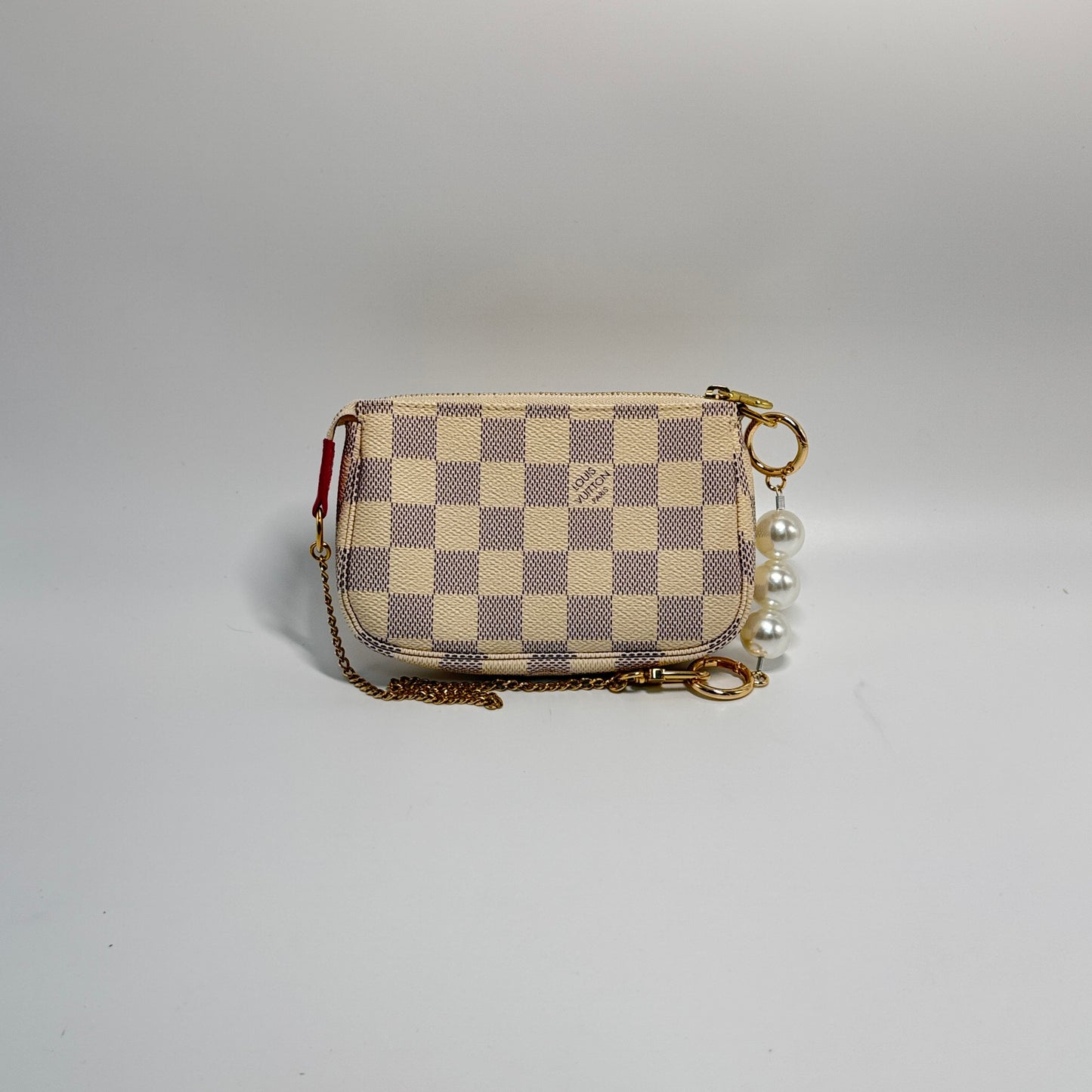 Damier Azur Christmas Animation Hollywood Mini Pochette Accessoires