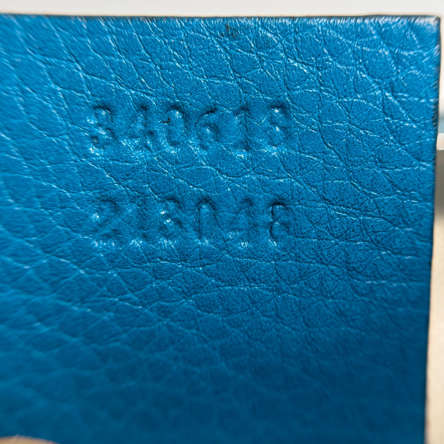 Turquoise Leather Soho Mini Tote Bag