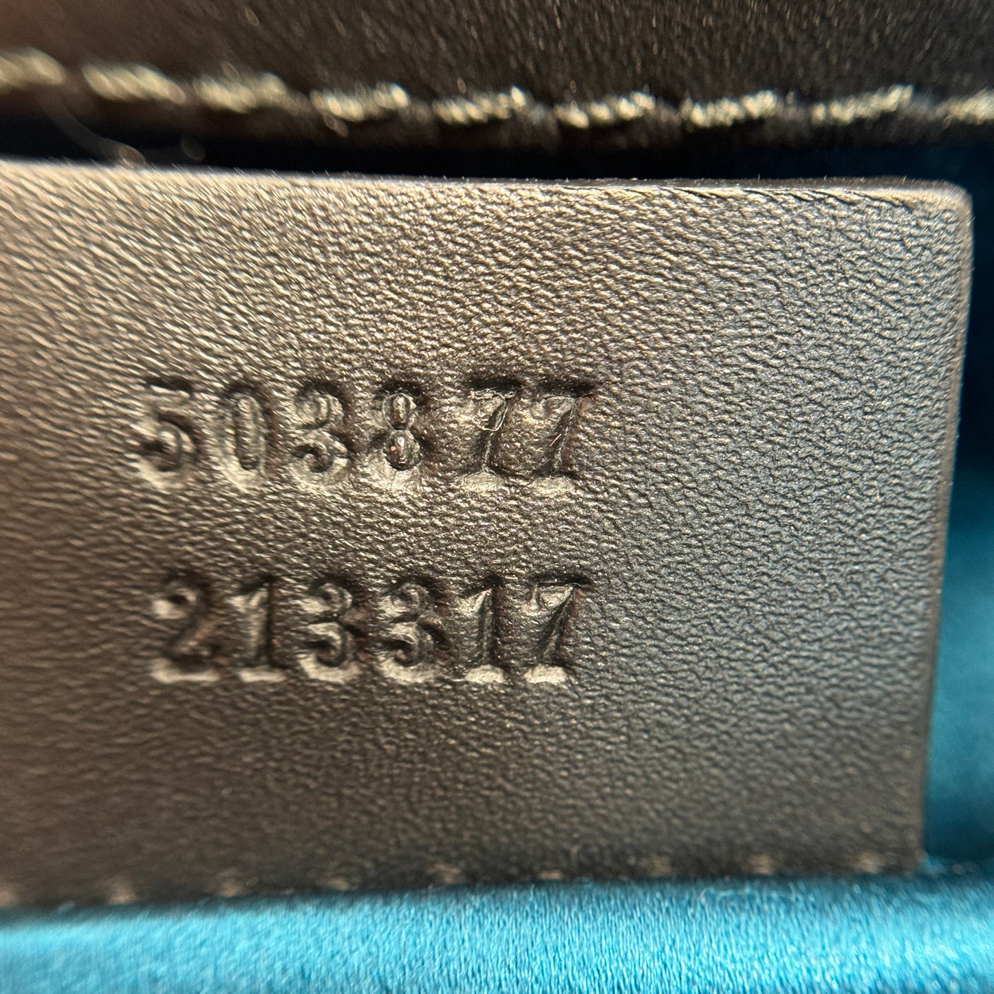 Ophidia Chain Shoulder Bag Suede Brown