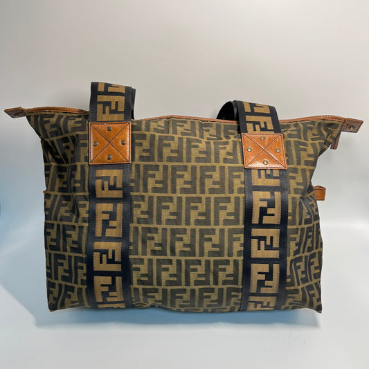 Zucca FF Top Handle Tote Bag