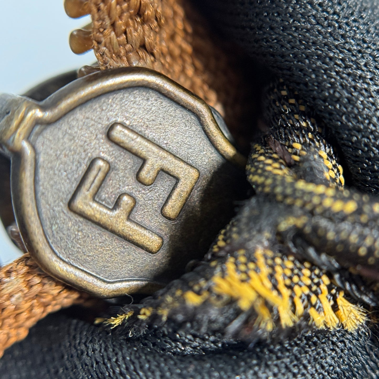 Zucca FF Top Handle Tote Bag