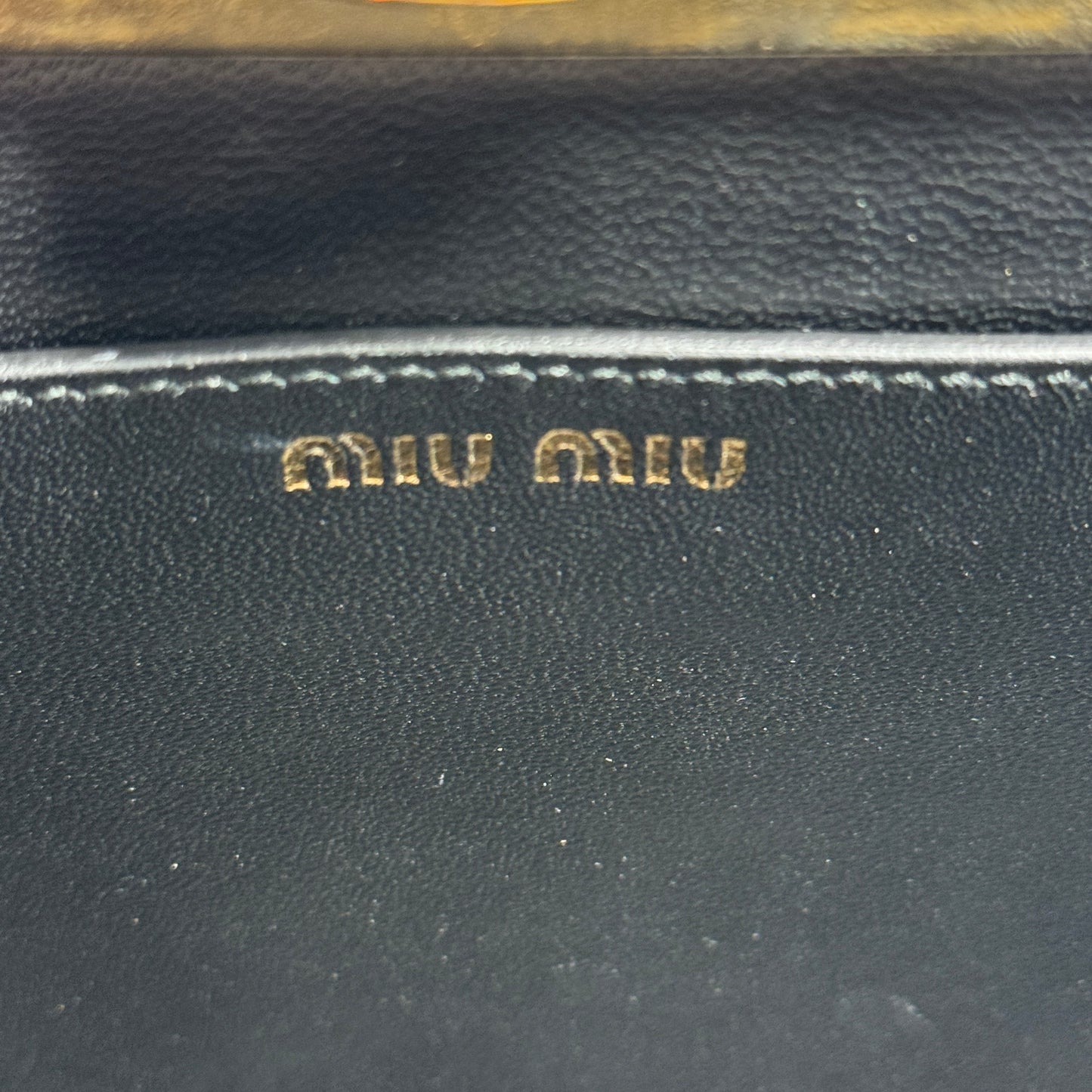 Calfskin Top Handle Bag Cream White