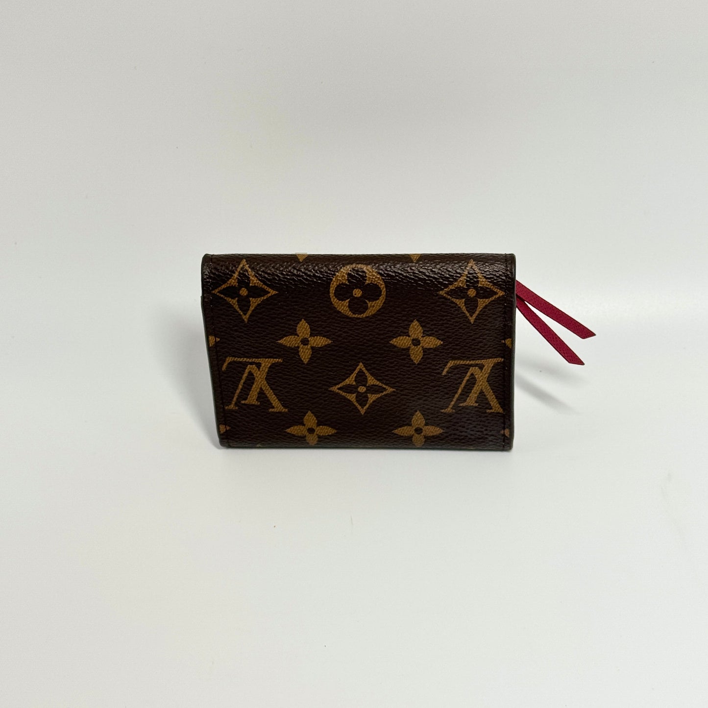 Monogram Rosalie Coin Purse Fuchsia