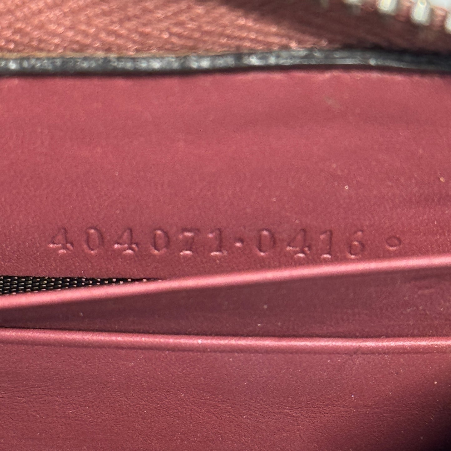 GG Supreme Monogram Blooms Zipper Wallet