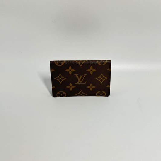 Monogram Porte 2 Cartes Vertical Card Holder