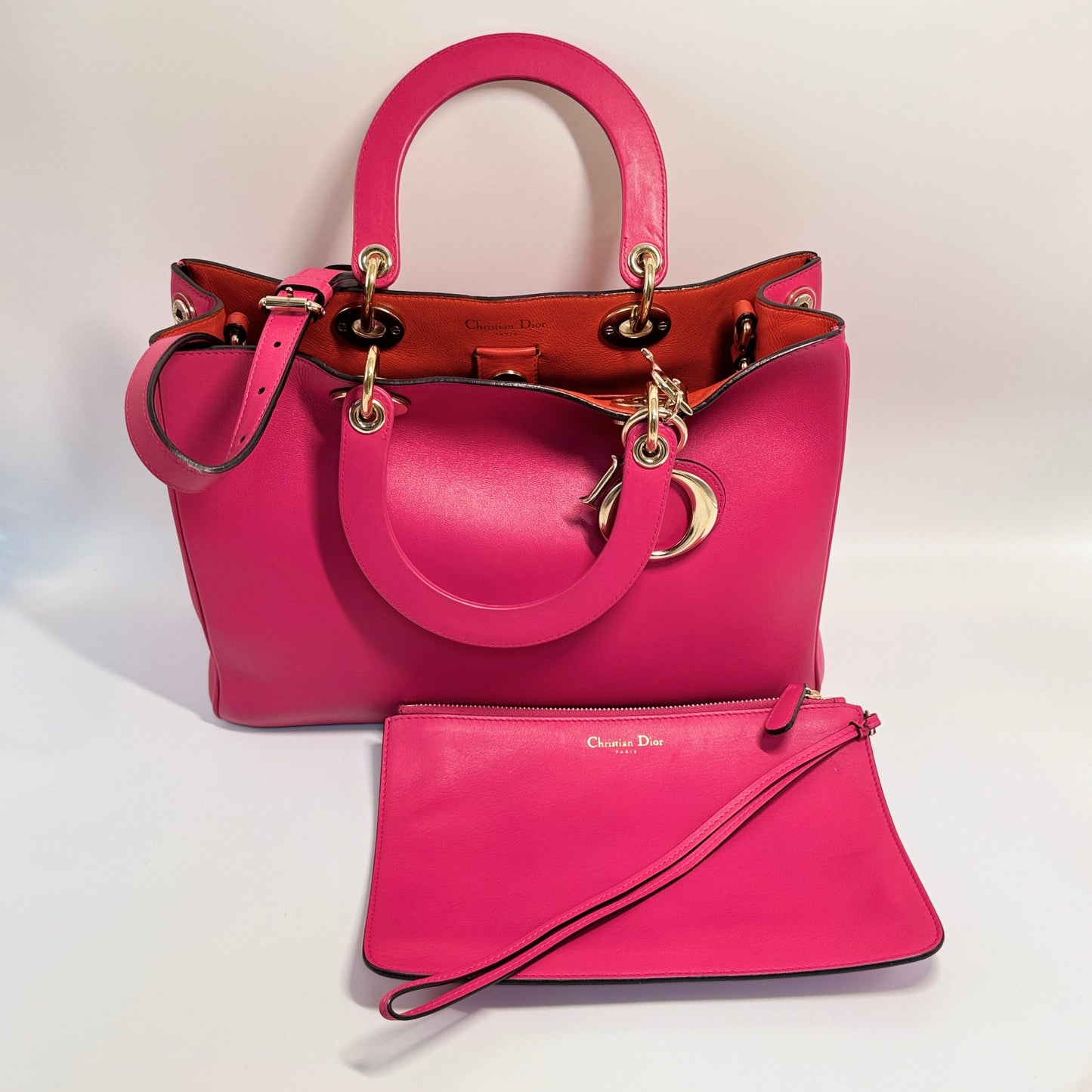 Medium Diorissimo Tote Pink