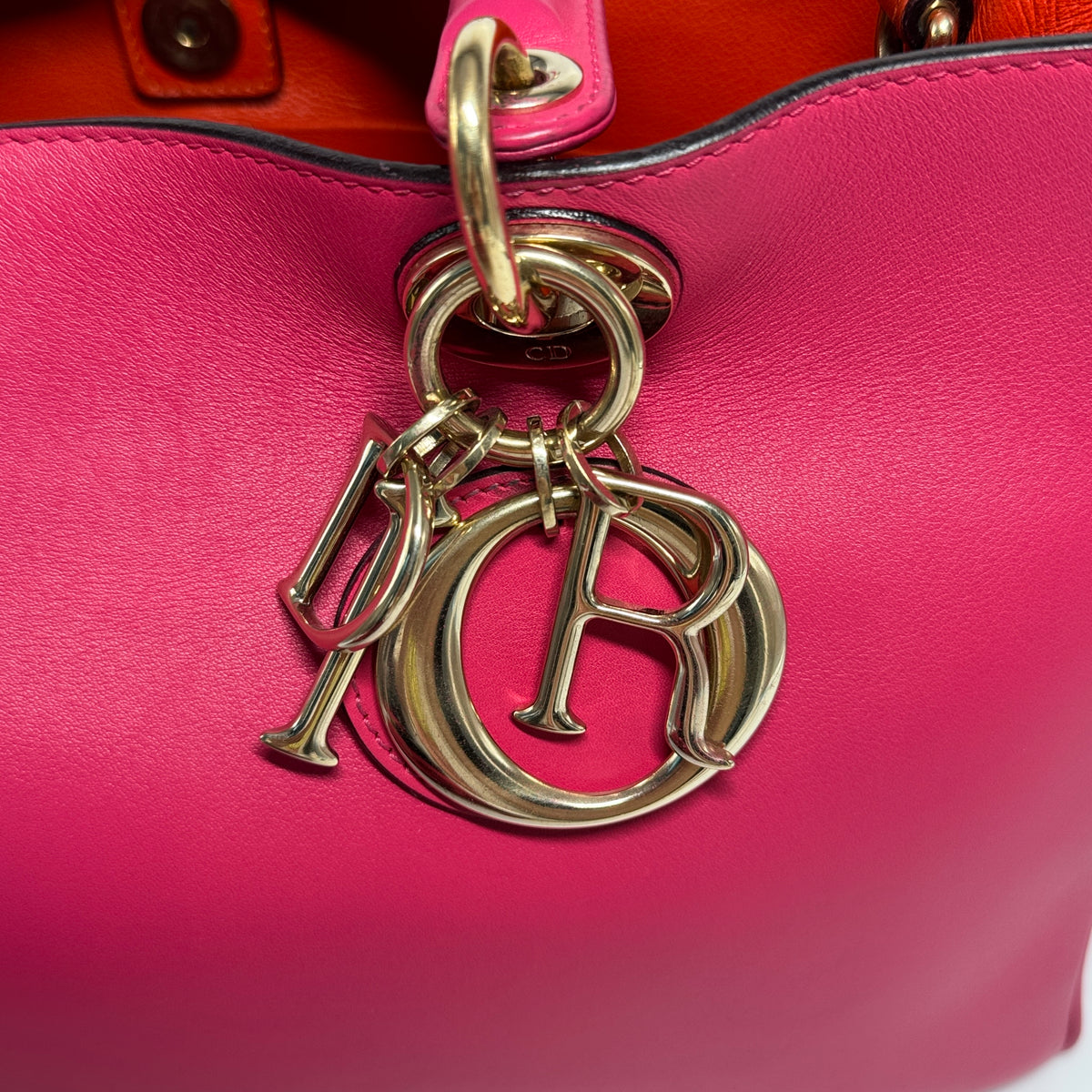 Dior Medium Diorissimo Tote Pink — view 6 of 9 Medium Diorissimo Tote  Pink, view 6 of 9