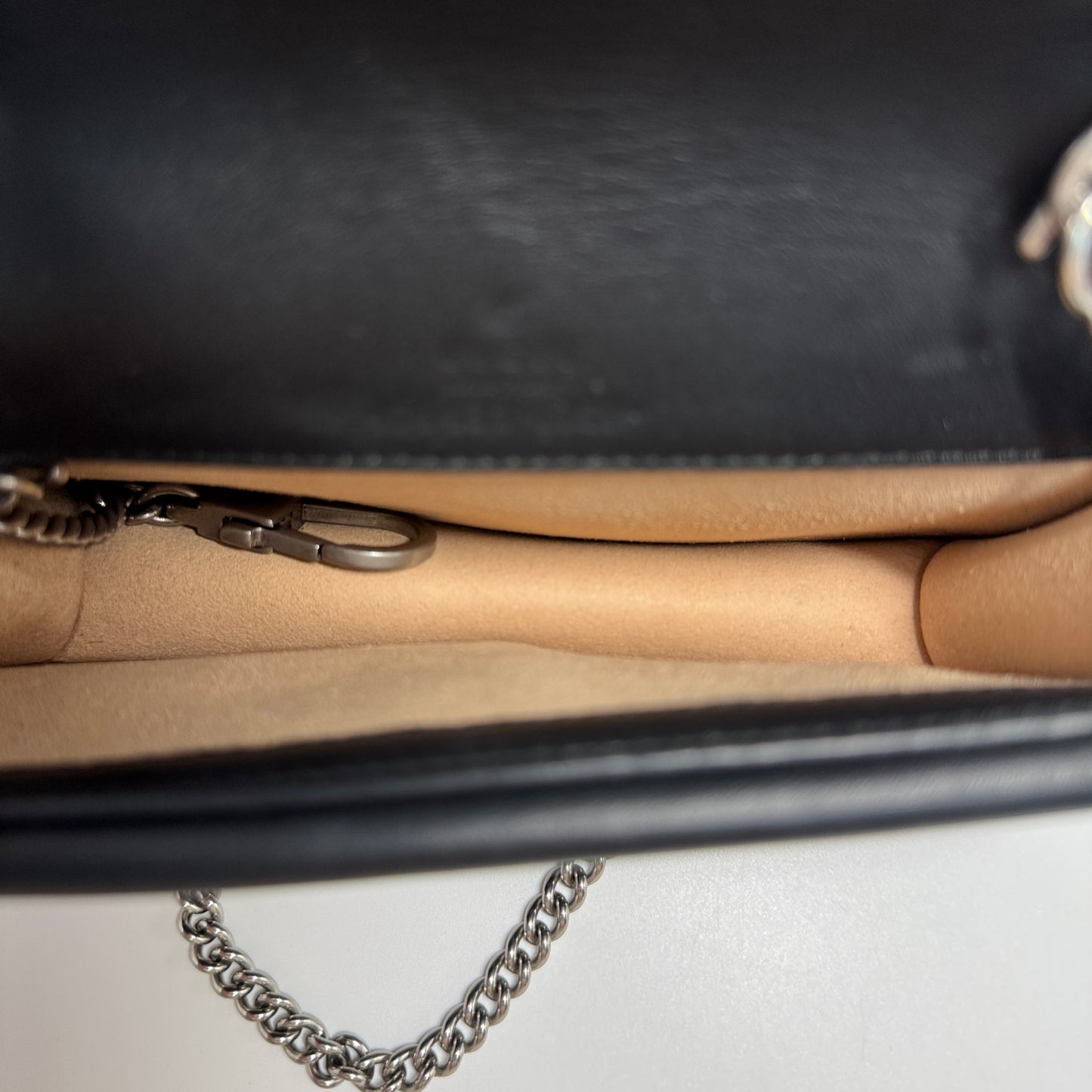 Dionysus Bag Velvet Super Mini Black