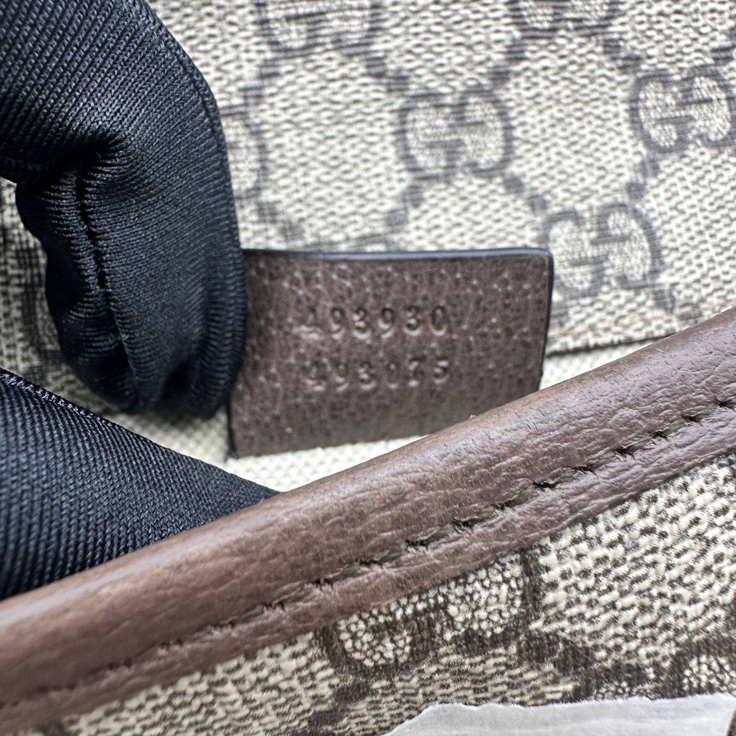 Neo Vintage Flap Belt Bag GG Coated Canvas