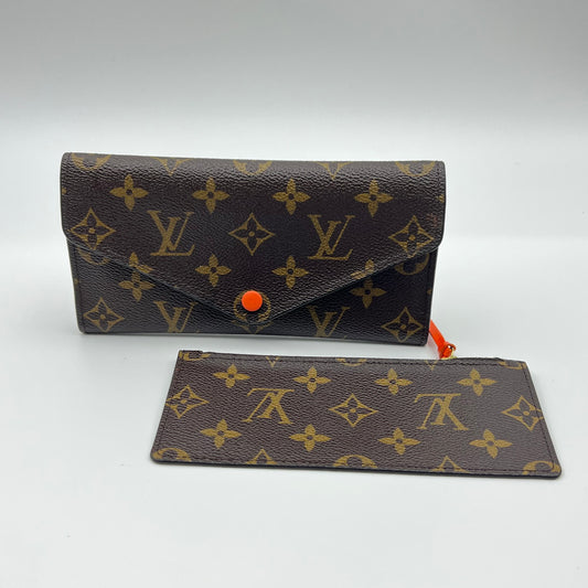 Monogram Josephine Wallet Orange