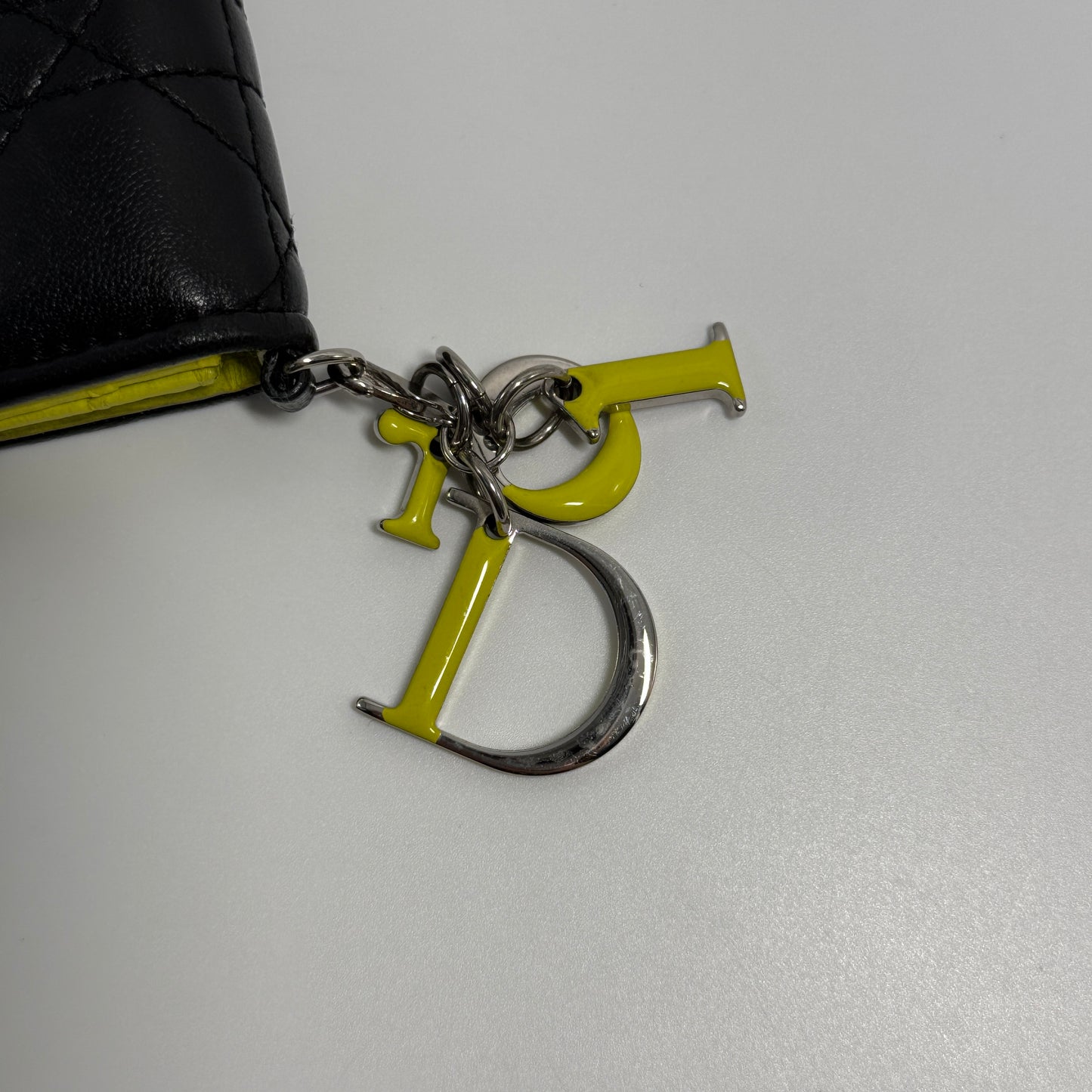 Lady Dior Zip Around Cardholder Cannage Quilt Lambskin Mini