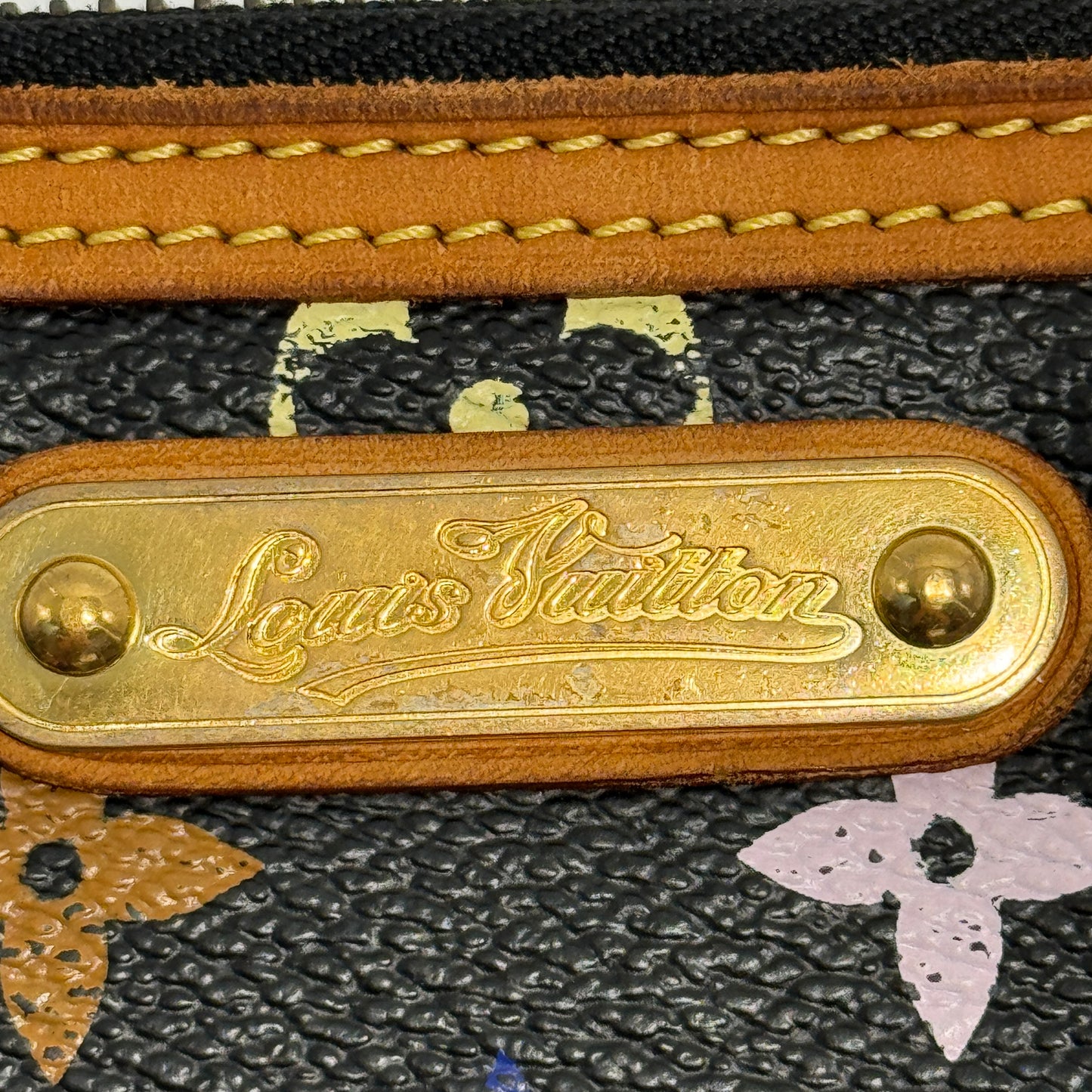 Black Multicolore Monogram Pochette Milla MM