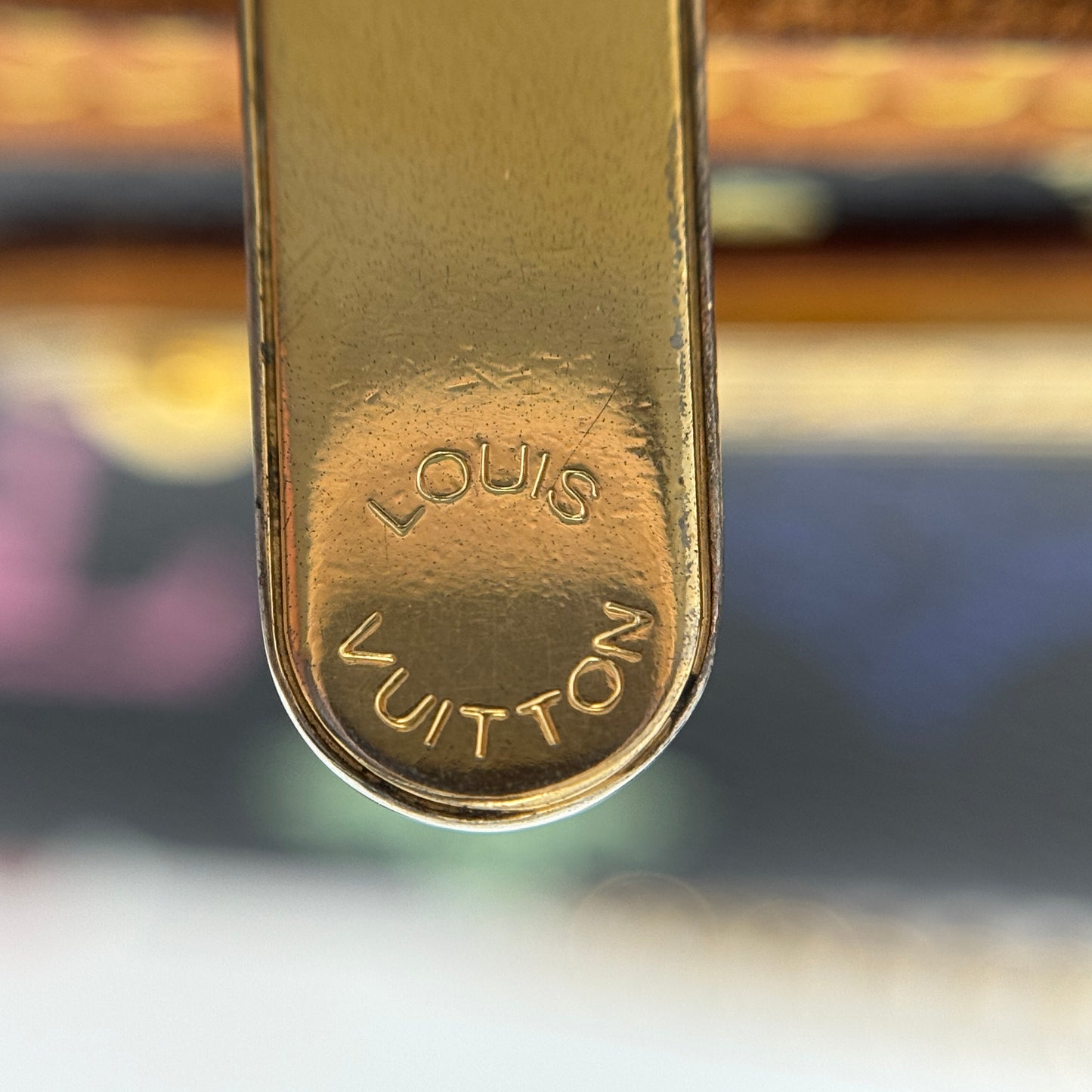 Black Multicolore Monogram Pochette Milla MM