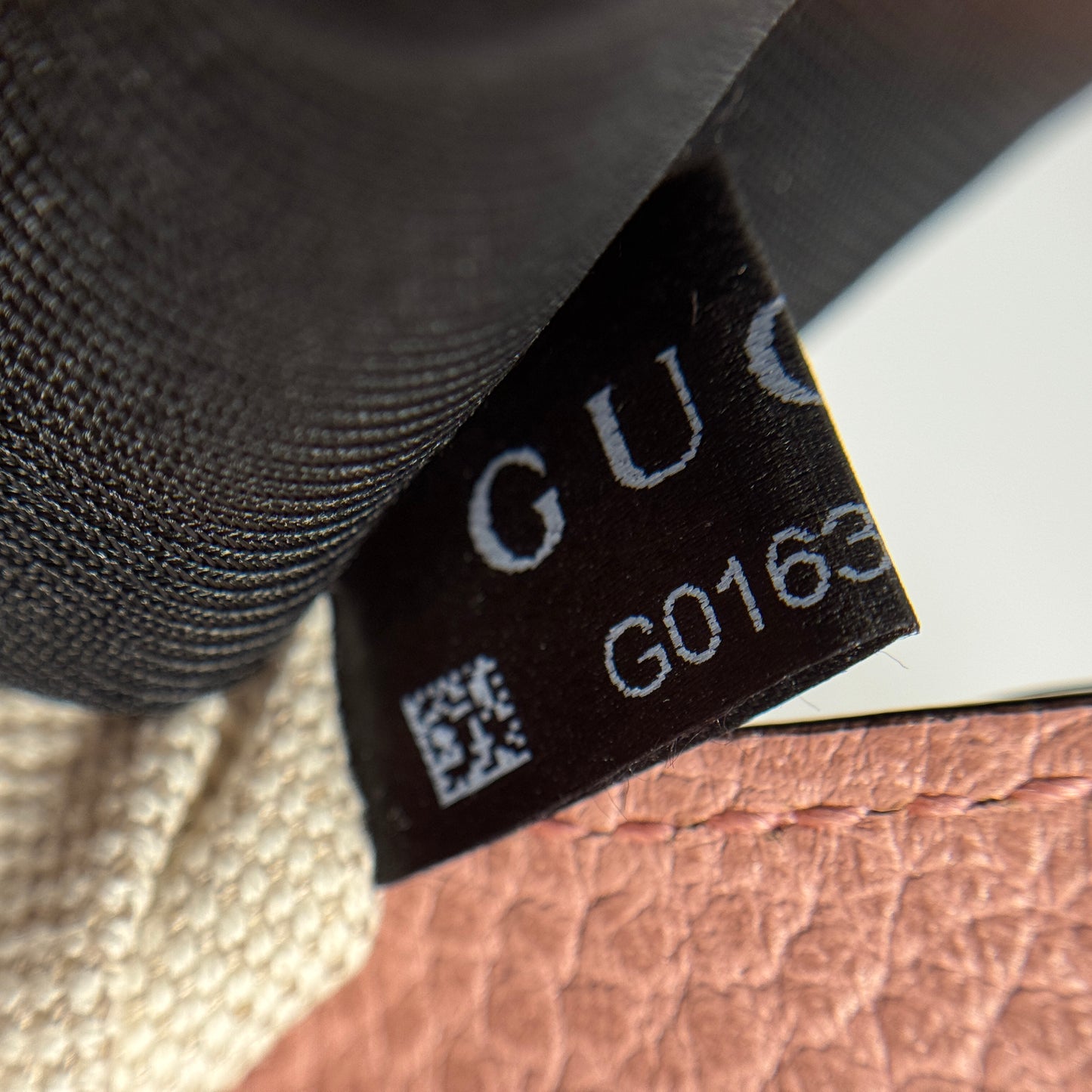 Swing Tote Leather Small Pink