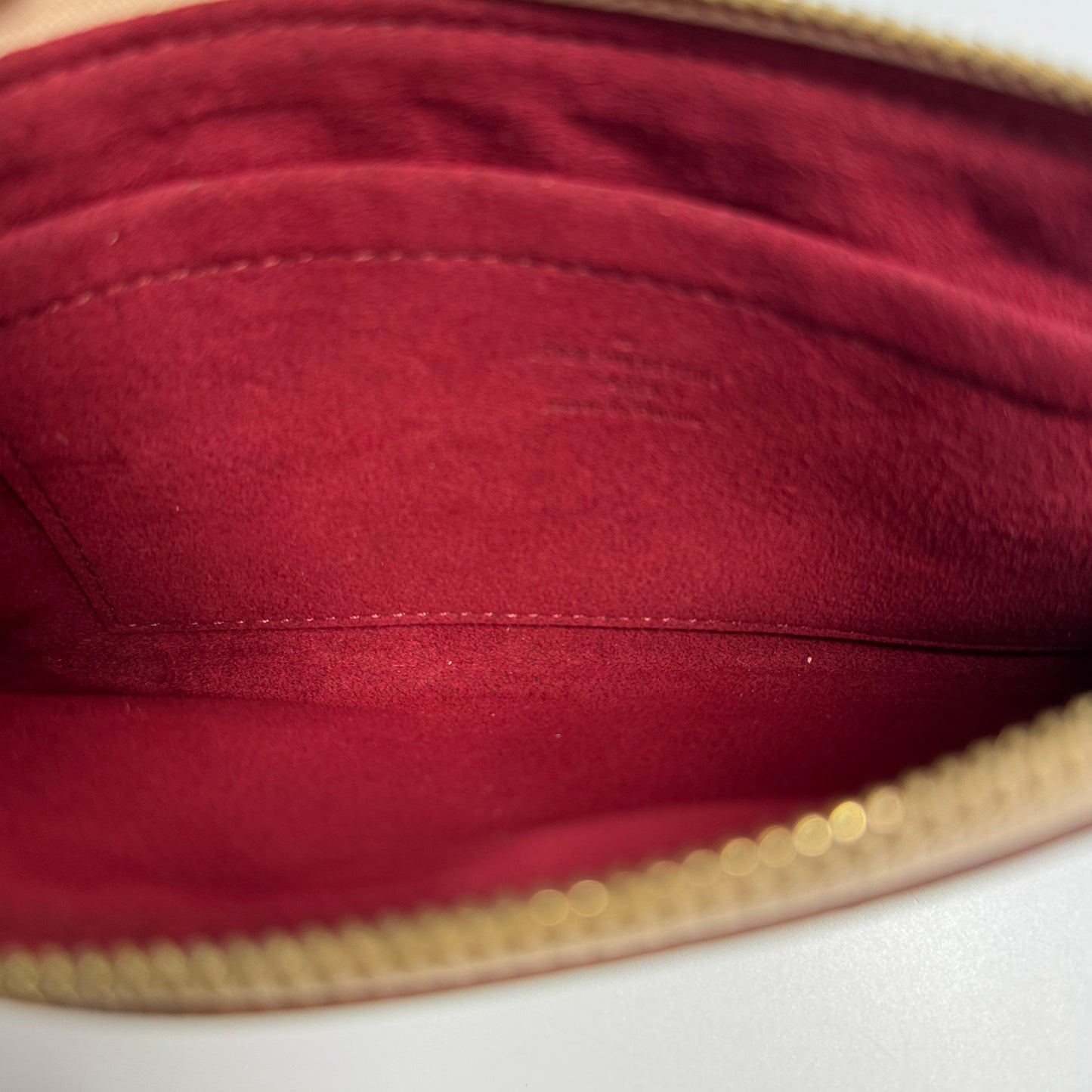 White Multicolore Monogram Pochette Milla MM