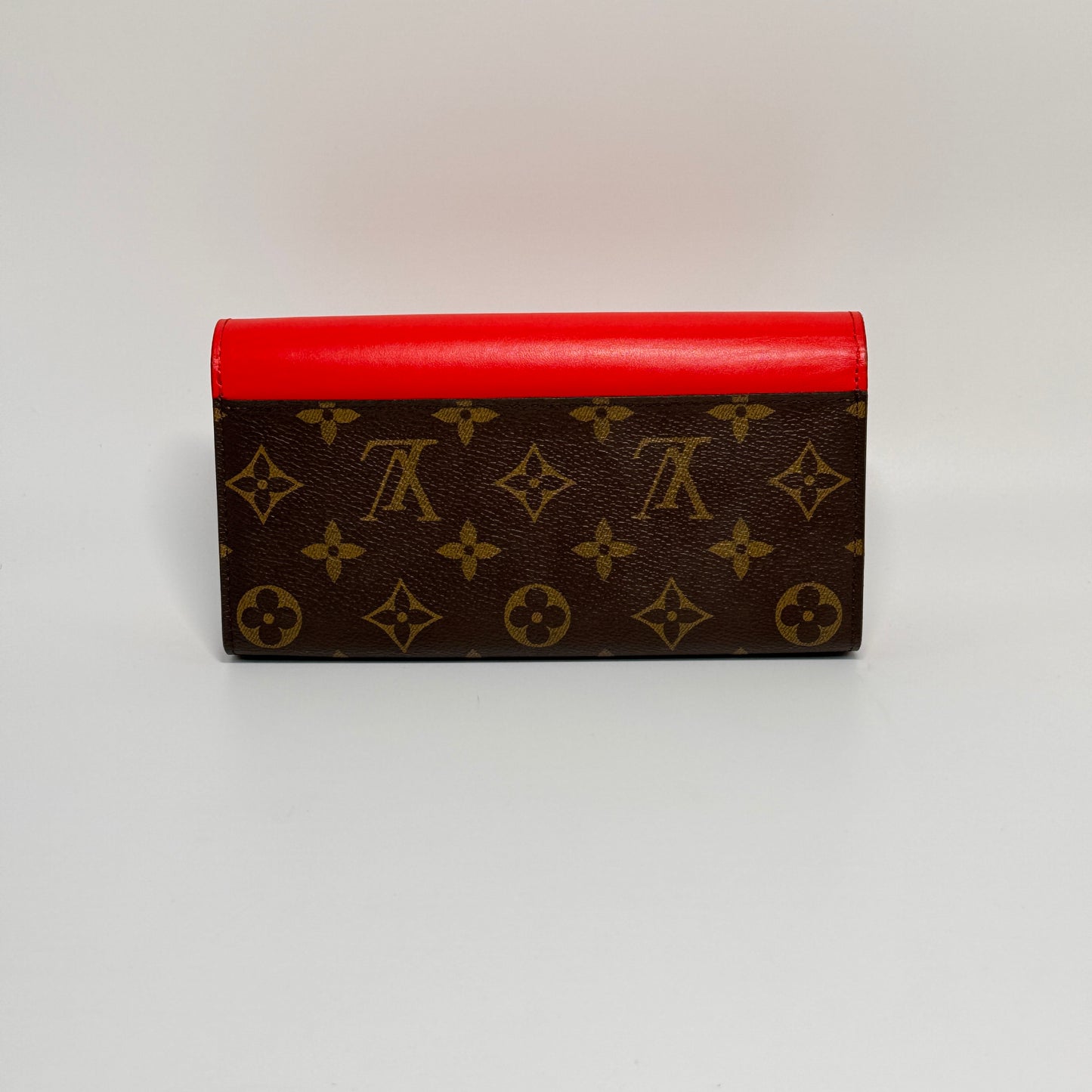 Limited Edition Monogram Canvas Rouge Tribal Mask Sarah Wallet