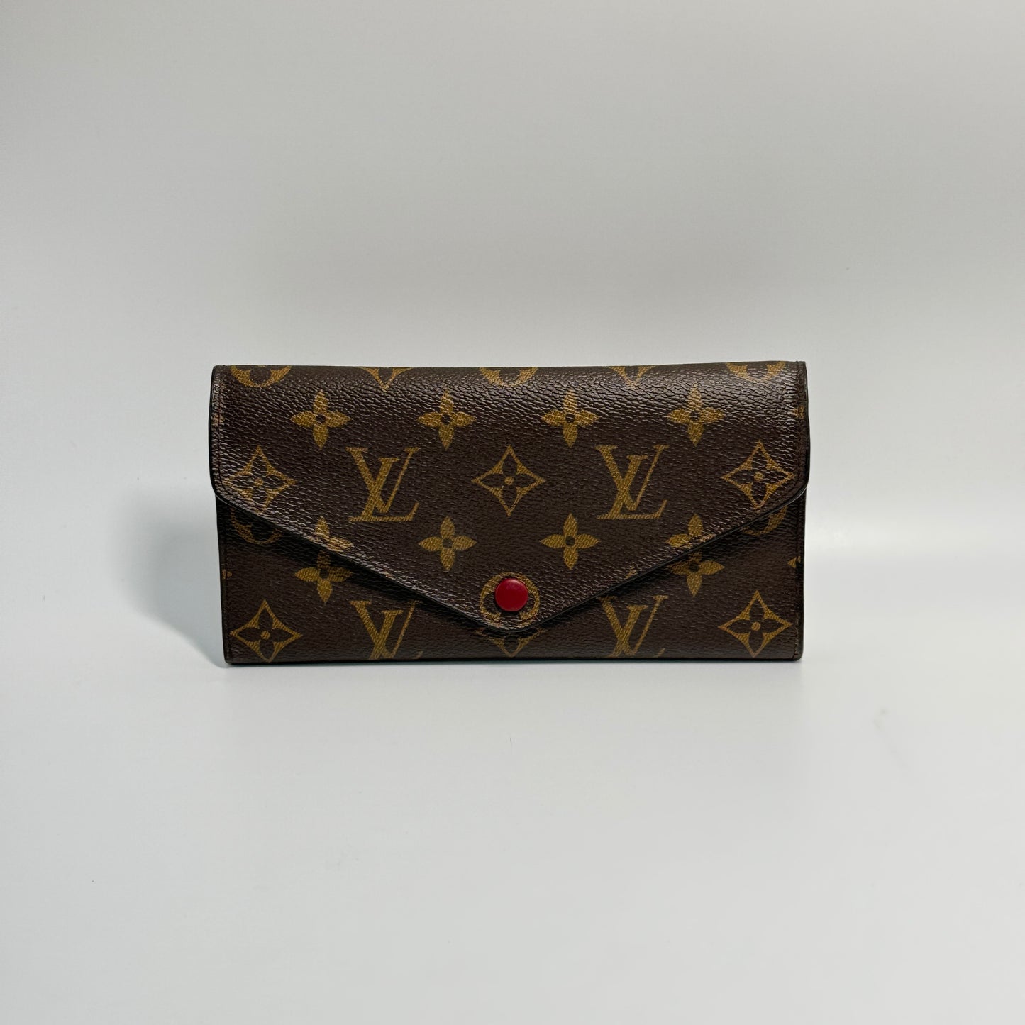 Monogram Josephine Wallet Plum