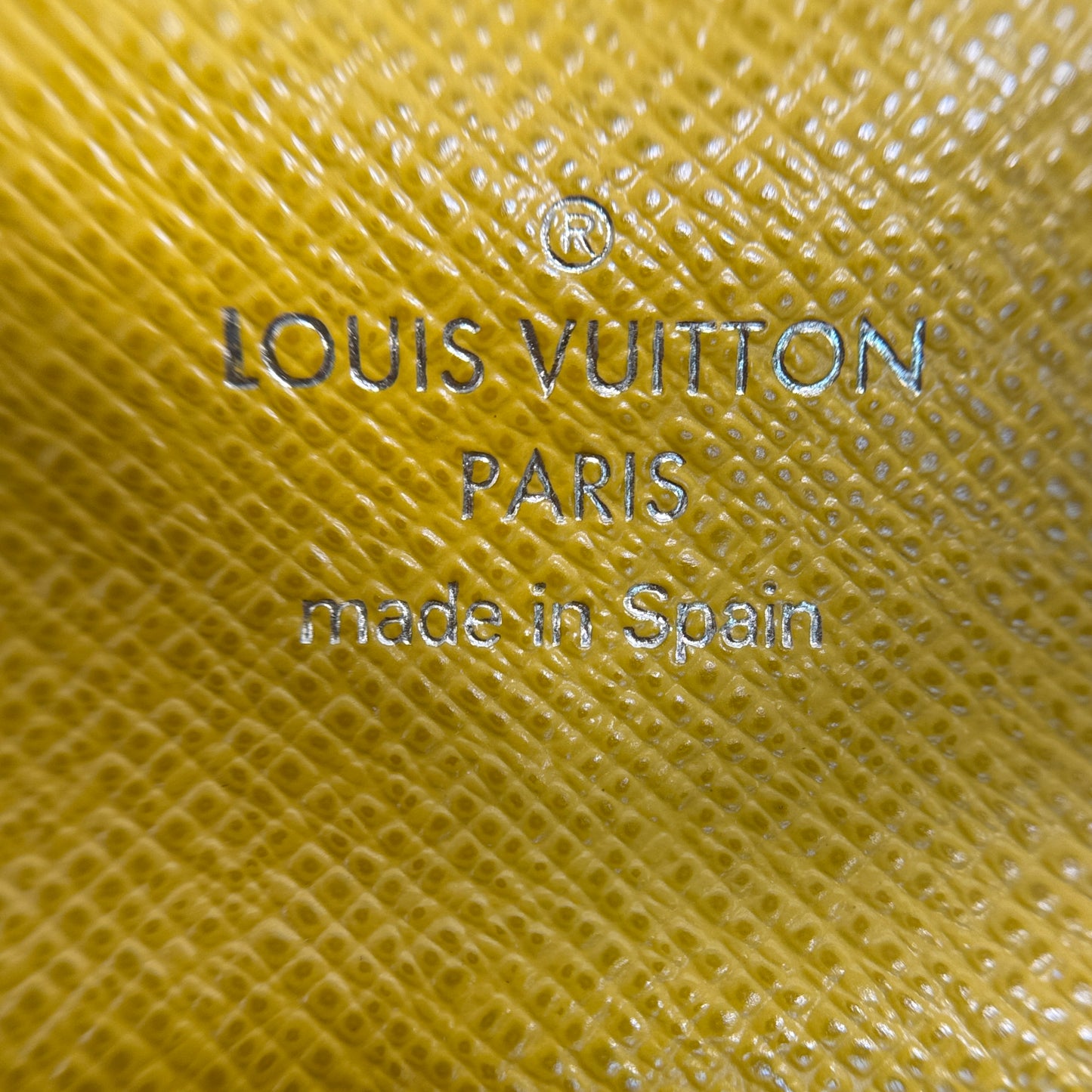 Monogram Emilie Wallet Yellow