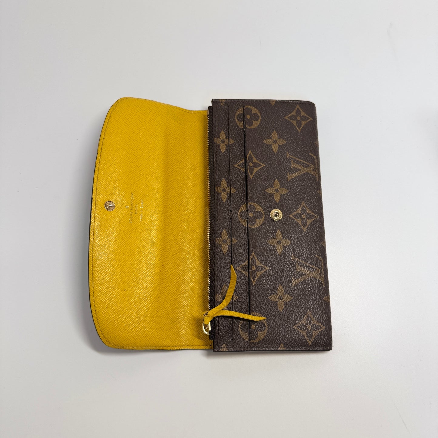 Monogram Emilie Wallet Yellow