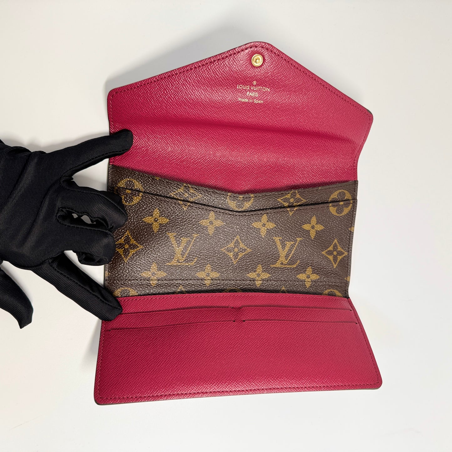 Monogram Coated Canvas Josephine Wallet
