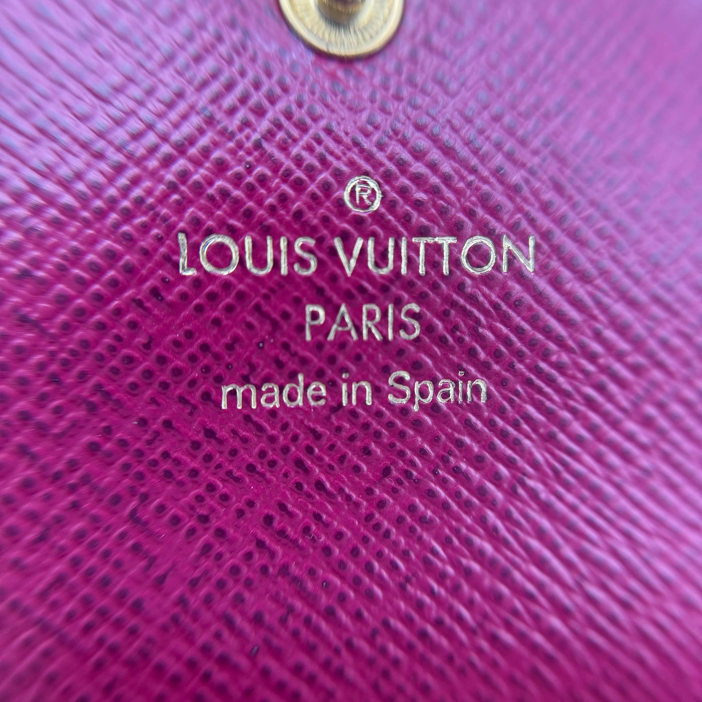 Monogram Josephine Wallet  Burgundy