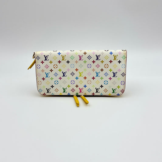 Monogram Multicolor Insolite Wallet White Citron Yellow