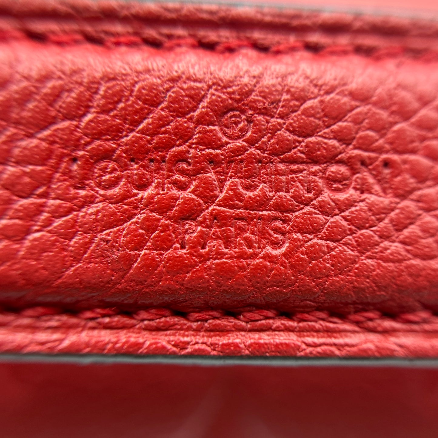 Empreinte Pochette Metis Cherry