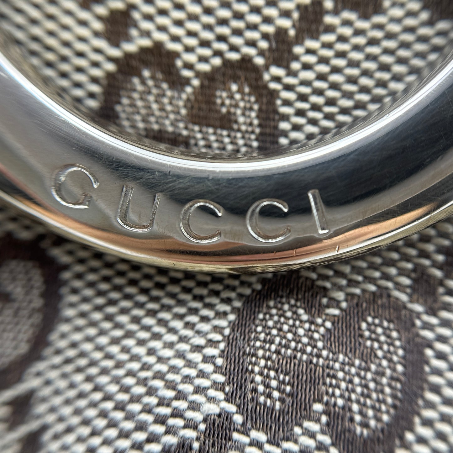 Gucci Canvas Medium Abbey D-Ring Hobo