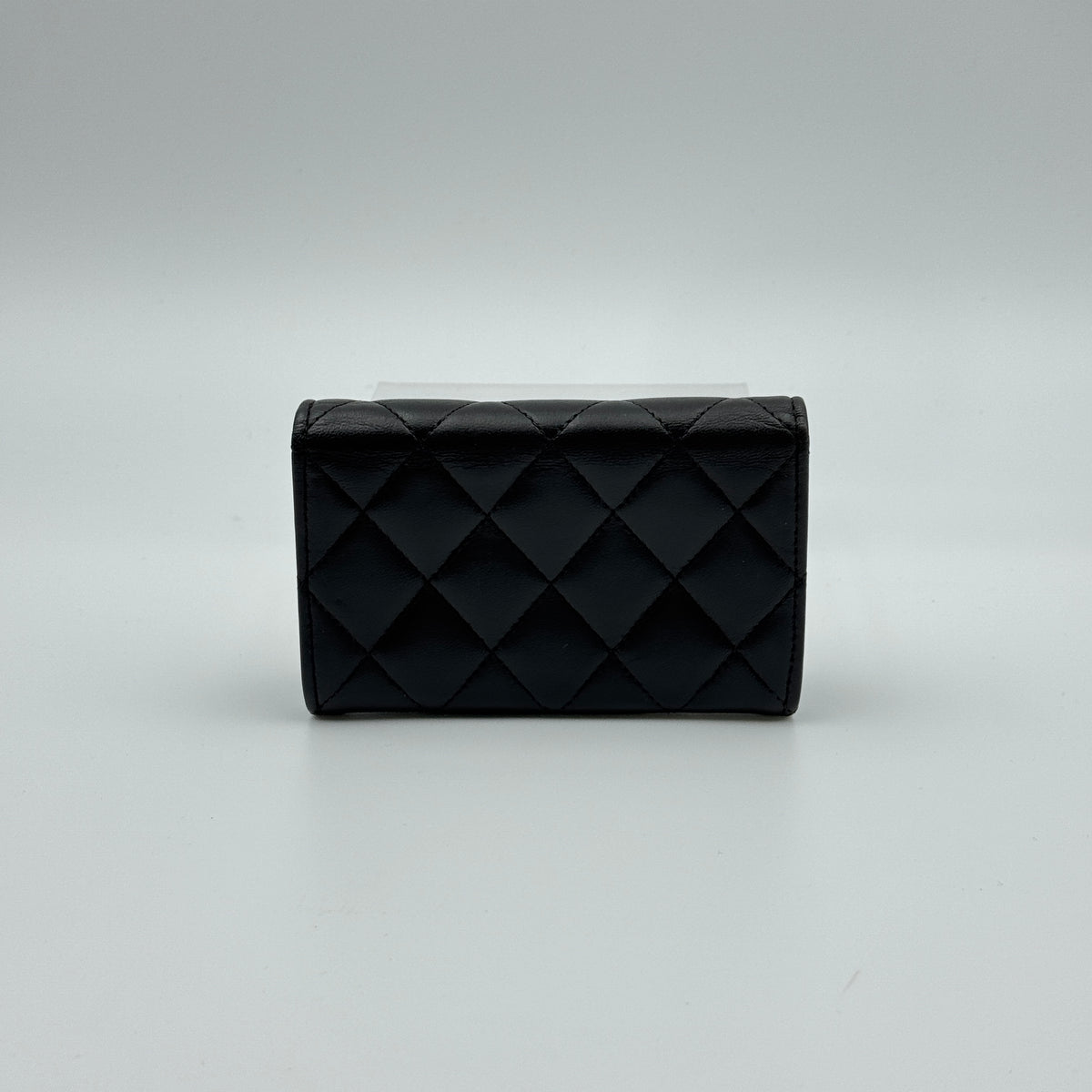 Chanel Black Quilted Classic Lambskin Card Holder — view 8 of 9 Black Quilted Classic Lambskin Card Holder, view 8 of 9