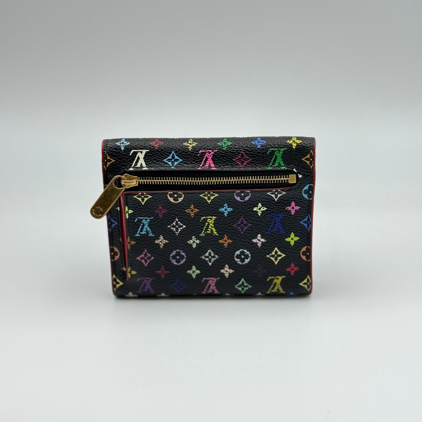 Monogram Multicolor Joey Wallet Black Grenade